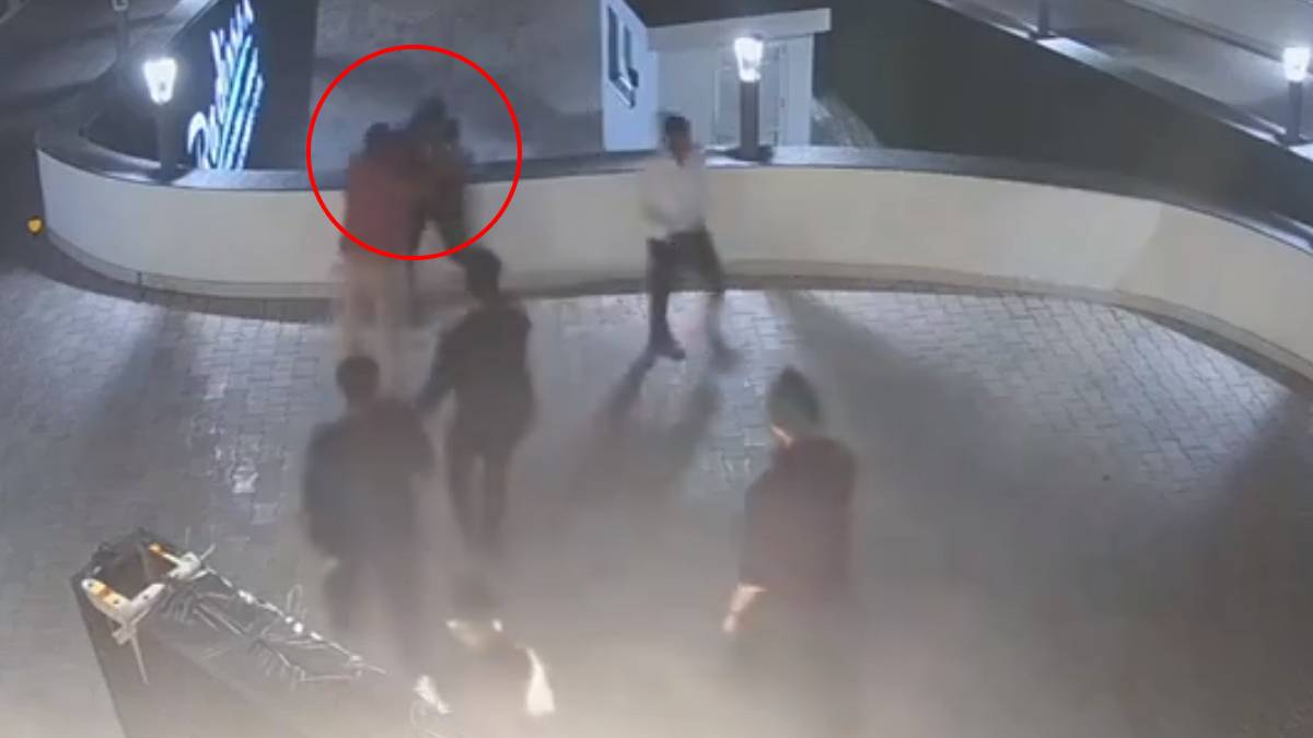 Businessman pushes man off terrace of five-star hotel