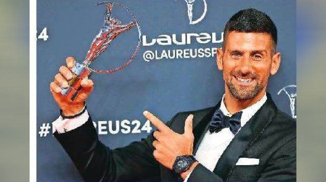 Djokovic recipient of the Bonmati Laureate Award sport news