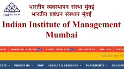 IIM Mumbai recruitment 2024 : मुंबईतील ‘इंडियन इन्स्टिट्यूट ऑफ मॅनेजमेंट’मध्ये नोकरीची संधी! पाहा माहिती