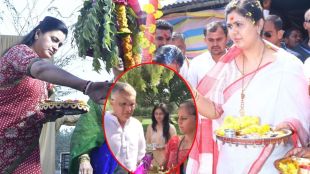 Lok sabha female candidate celebrate gudipadwa