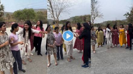 Maharashtrachi Hasyajatra women make reels on Nach Ga Ghuma Song