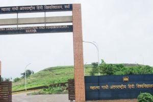 Lella Karunyakara who usurped the vice-chancellorship of Mahatma Gandhi International Hindi University is suspended
