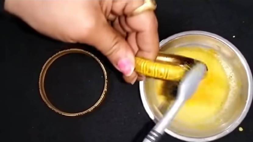 Kitchen Tips In Marathi Gold Bangles In Milk Clean Gold Jewellery