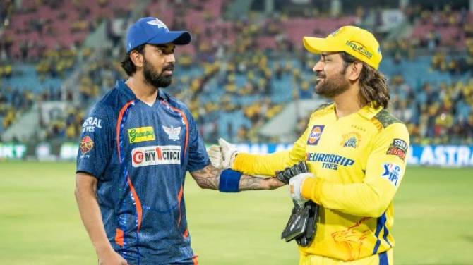 IPL 2024 Chennai Super Kings vs Lucknow Super Giants Live Match Score in Marathi