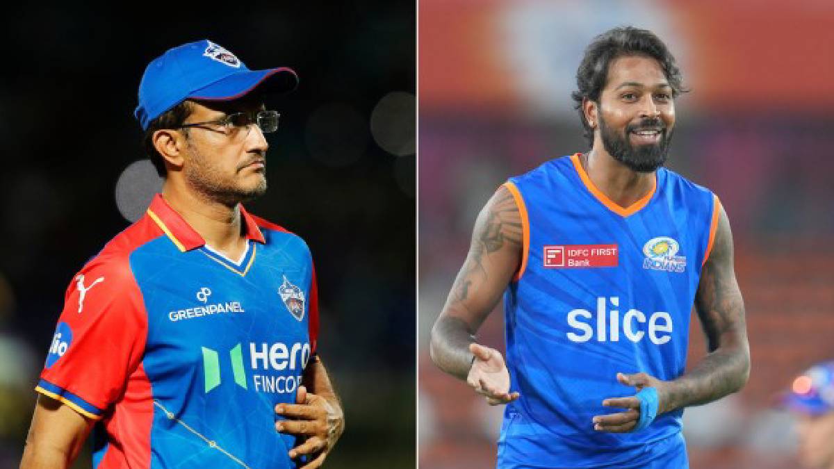 Sourav Ganguly's reaction to Hardik