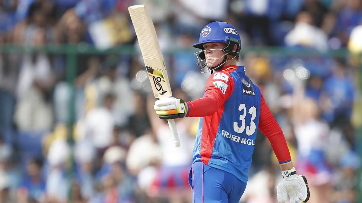 Jake Fraser's Second Fastest Half-Century for Delhi in DC vs MI Match