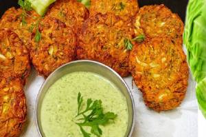 How to Make Cabbage Vada Recipe summer food