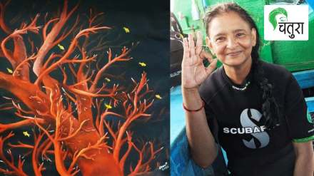 diver artist uma mani began exploring new depths to life at age 49