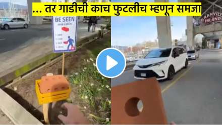 this unique way of crossing road was seen for the first time you will not stop laughing after watching video