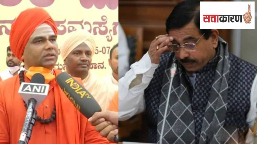 BJP tension rises in Karnataka Lingayat saints