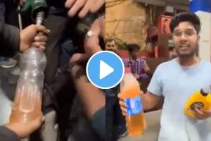 they were cheating people by mixing water in petrol people of jaipur exposed watch viral video