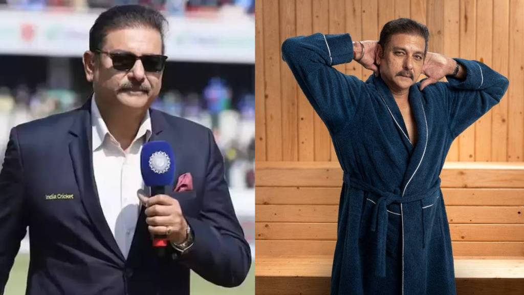 Ravi Shastri Posted a Unique photo on Twitter went viral