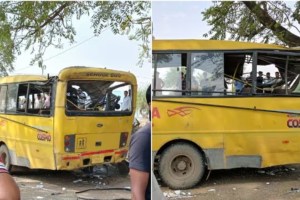 Haryana school bus accident,