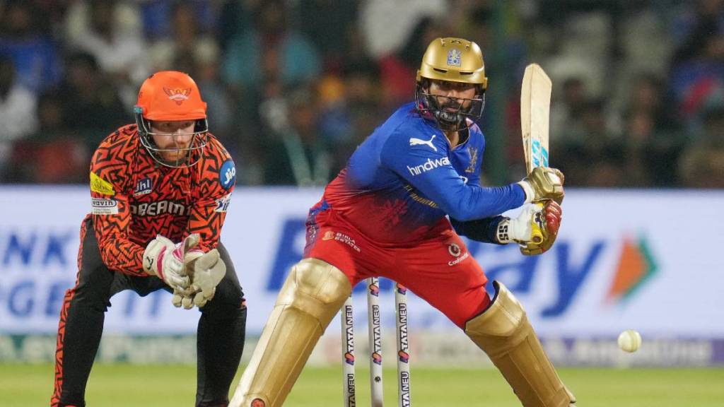 Dinesh Karthik Hits 108 m Longest Six of IPL 2024