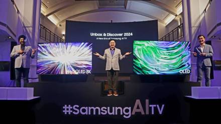 New Era of Tv Samsung launch the world first glare free OLED Two TV with powerful AI features