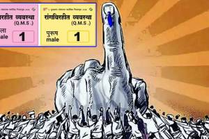 Buldhana Lok Sabha, queueless voting,
