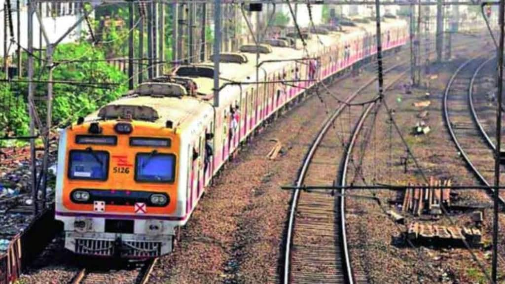 Block. Konkan Railway, trains,