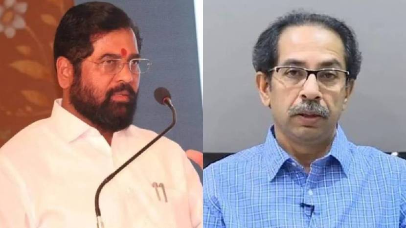 Eknath Shinde and Uddhav Thackeray