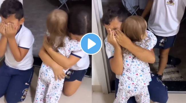 Girl battling cancer reunites with her elder siblings after two weeks video will make you cry watch ones