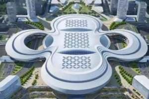 looks like Sanitary pad netizens react to proposed design of train station building in chinas nanjing