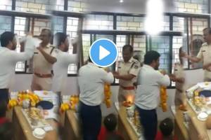 MP: Frustrated, Rewa Woman Performs 'Aarti' Of Police Officer Over Delay In FIR