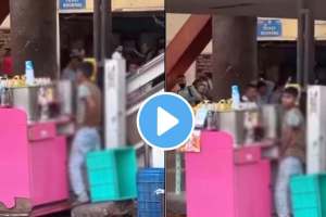 viral video unhygienic lemon juice selling at kharghar railway station mumbai