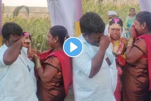 Daughter vidaai emotional video goes viral father daughter bonding video
