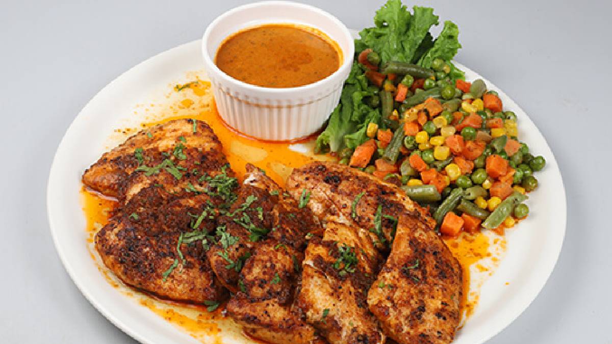 Grill coriander garlic fish recipe in marathi