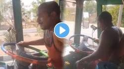 Desi Jugaad: उकाड्यापासून वाचण्यासाठी पठ्ठ्याचा ट्रकमध्ये हटके जुगाड; VIDEO पाहून चक्रावून जाल