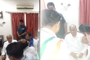 Sharad Pawar Wardha tour