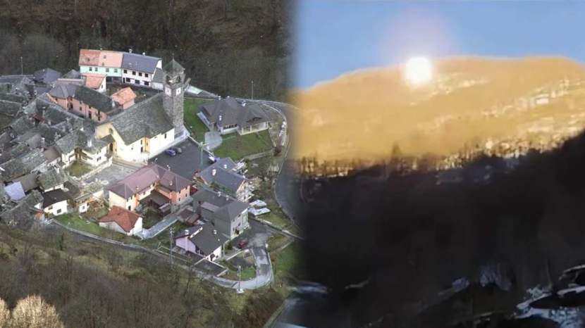 italian village viganella created its own sun to light up the dark valleys