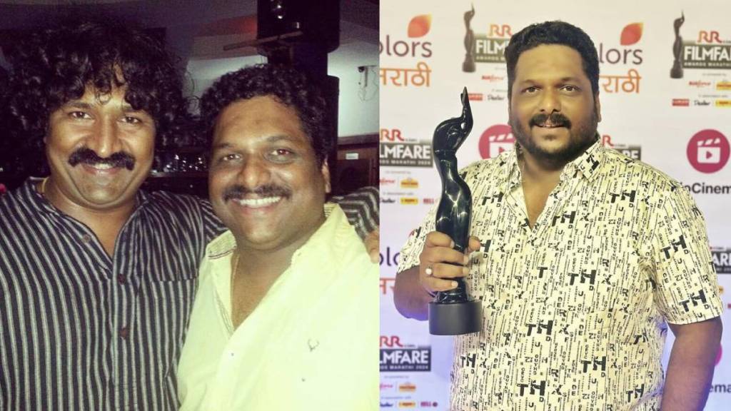pravin tarde shares special post for devendra gaikwad after he won filmfare award marathi 2024