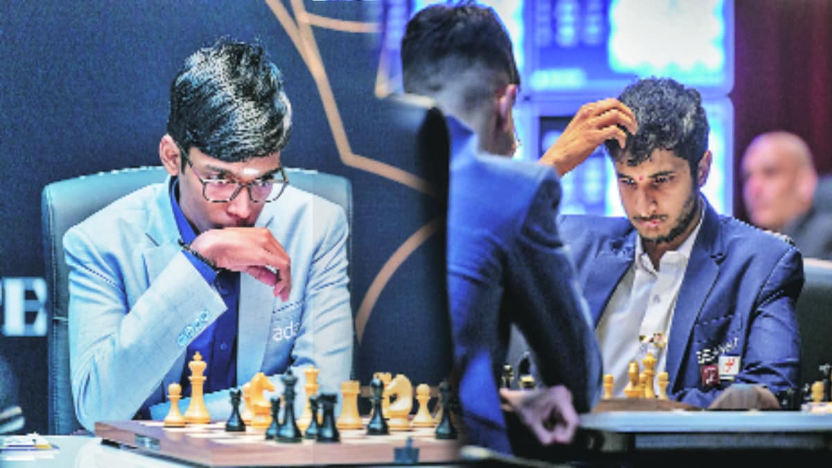 R Pragyanand and Vidit Gujarathi