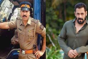 Senior police inspector Daya Nayak and Salman Khan