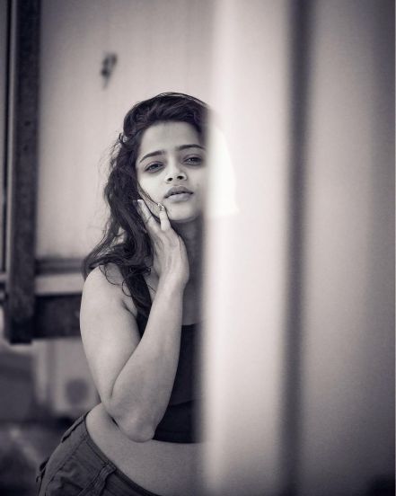 Shivali Parab Black And White Photoshoot