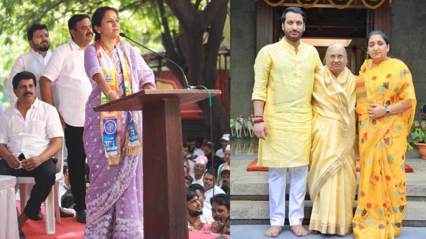 Lok Sabha Election 2024 News in Marathi Supriya sule and sunetra pawar