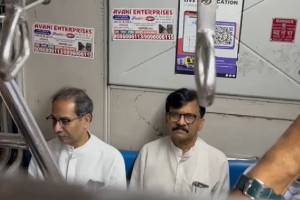 Uddhav Thackeray Train Travel