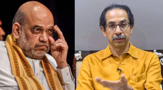 Udhhav Thackeray criticizes Amit Shah and fadnavis