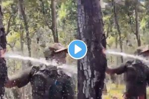 Water Coming Out of Tree