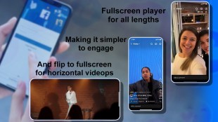 Facebook Update video player In vertical full screen That Offers alongside video playback controls