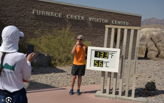 Furnace Creek in California’s Death Valley