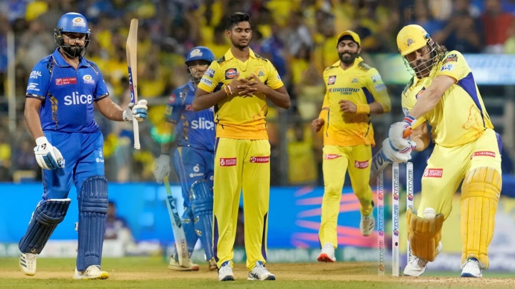 IPL 2024 Mumbai Indians vs Chennai Super Kings Match Updates in Marathi