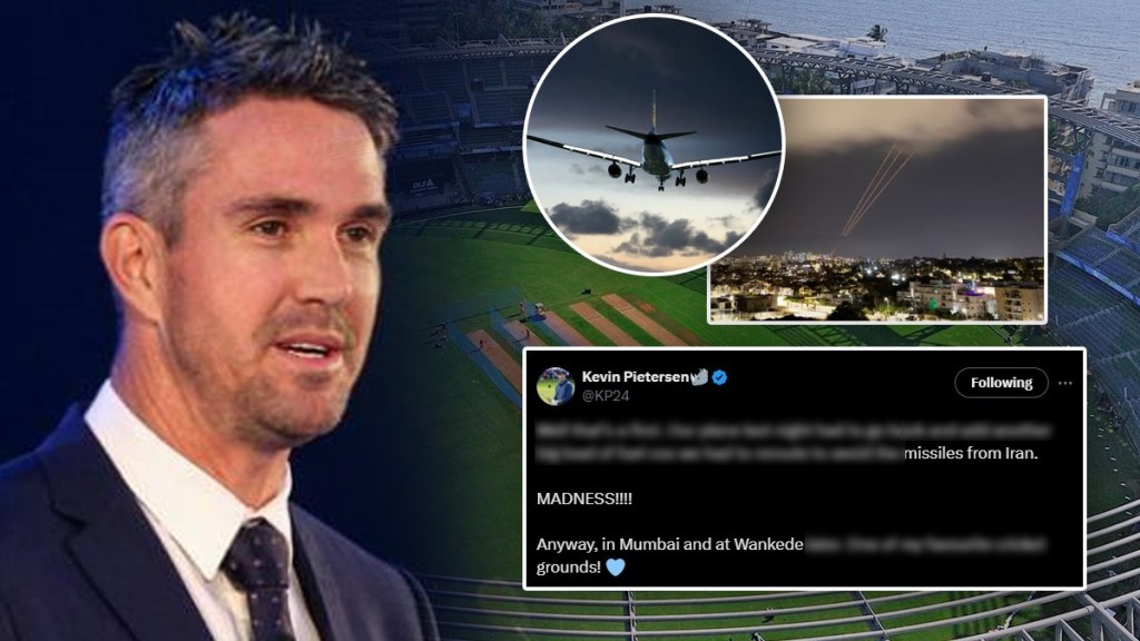 Kevin Pietersen Shares Experience of flight while Iran Attacks Israel