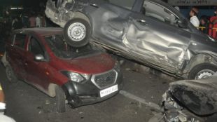 Strange accident happened due to brake failure driver arrested