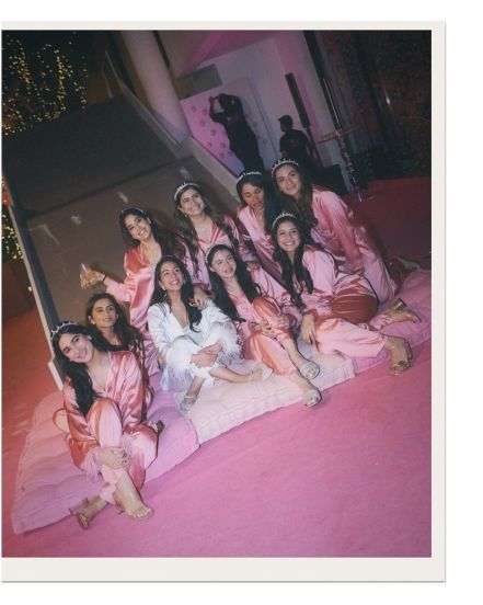 Janhvi Kapoor shared photos of Radhika Merchant slumber party anant ambani joined too