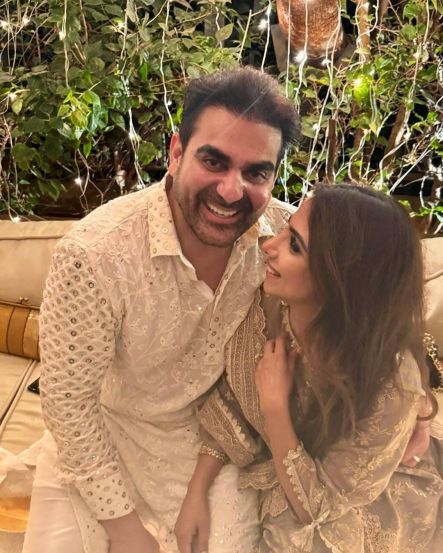 Arbaaz khan Sshura Khan first eid after marriage shared photos on social media