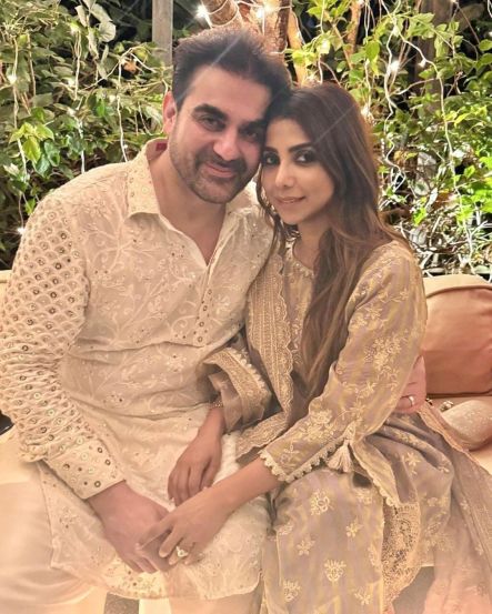 Arbaaz khan Sshura Khan first eid after marriage shared photos on social media