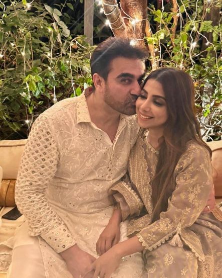 Arbaaz khan Sshura Khan first eid after marriage shared photos on social media 