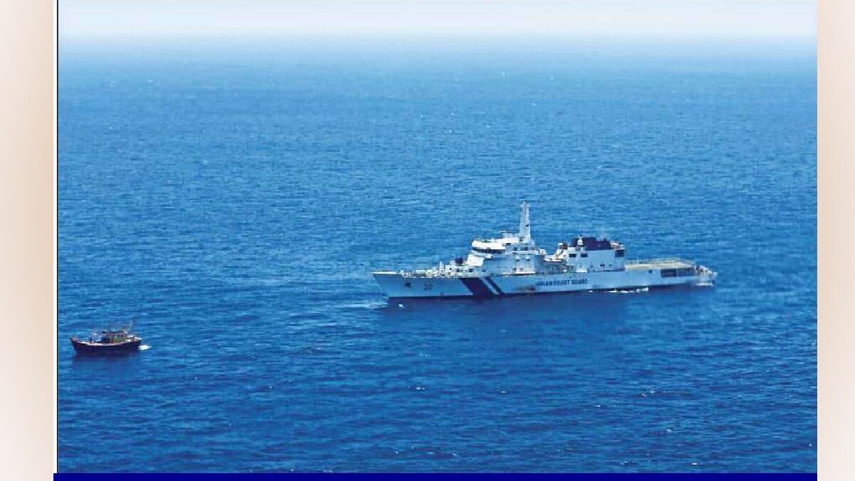 Coast Guard ATS NCB seize charas from boat in Gujarat