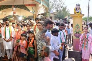 congress and bjp campaign in solapur lok sabha constituency